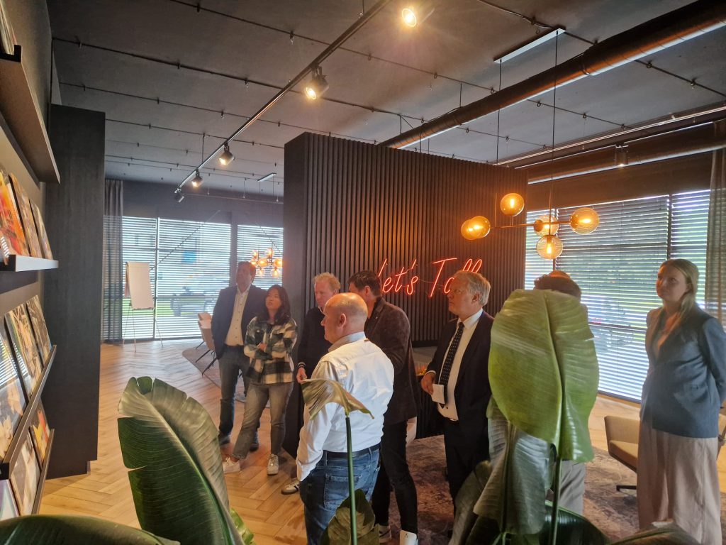 Werkbezoek Arend Kisteman